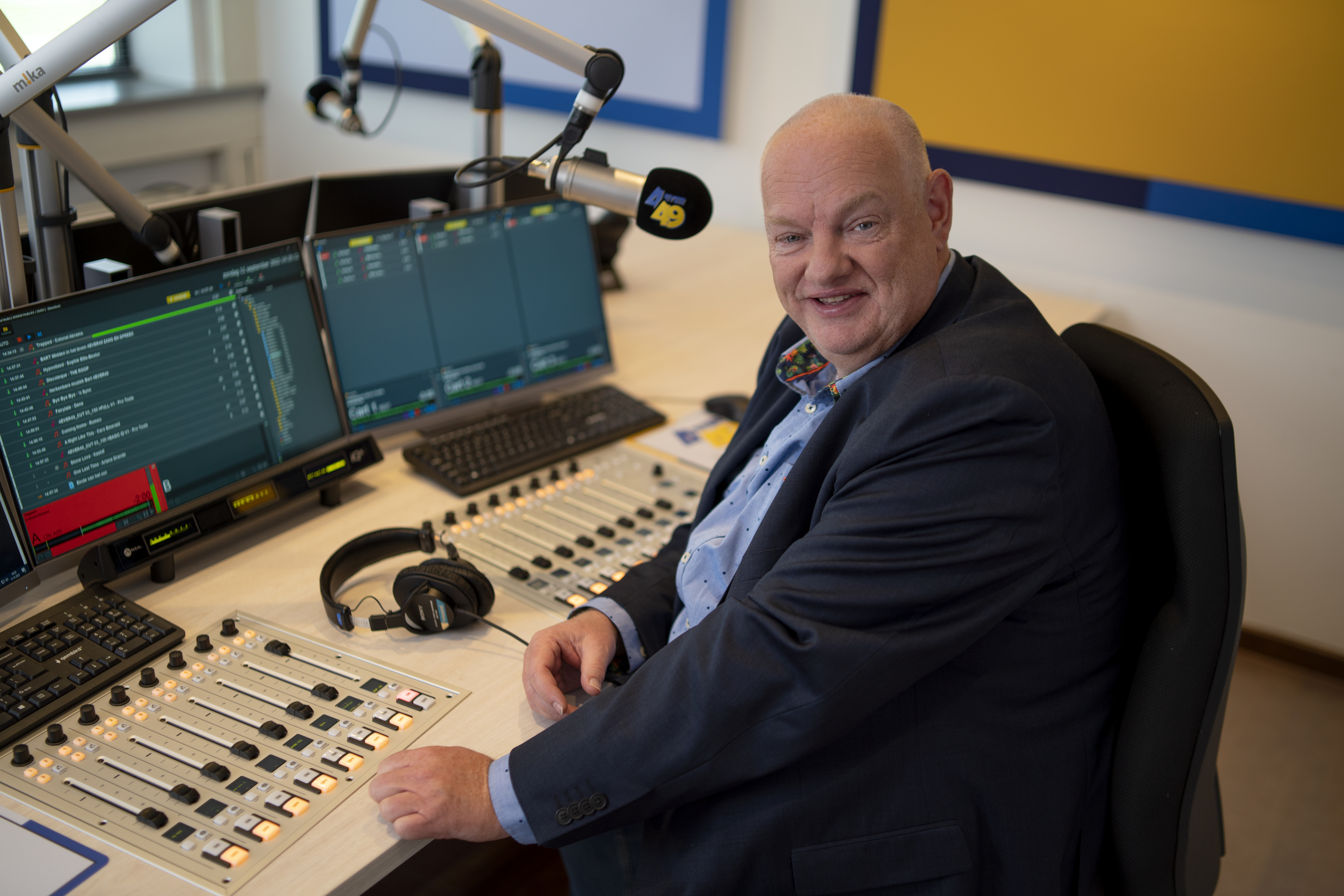 Driekwart met Pierre van der Stappen
